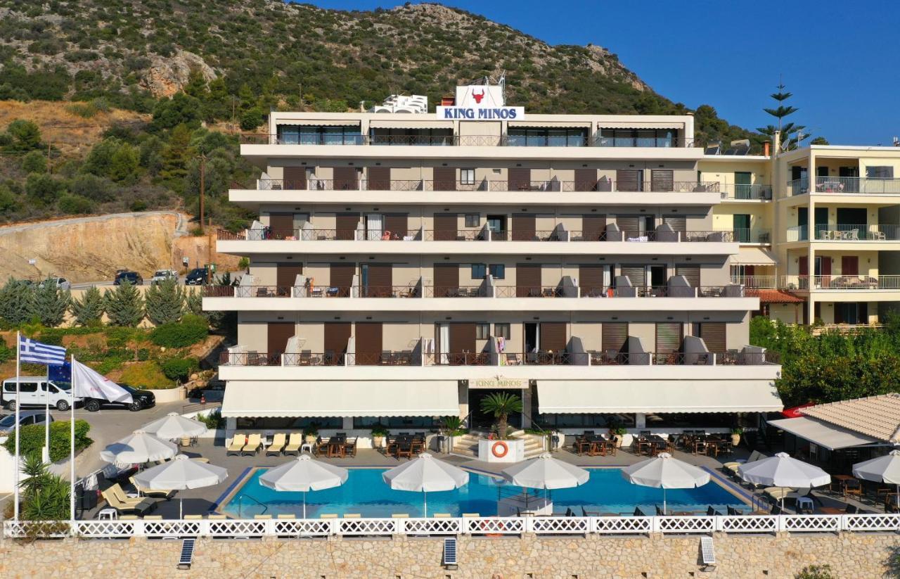 King Minos Hotel Toló Kültér fotó
